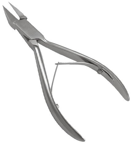 Nipper cantilever with a barrel spring