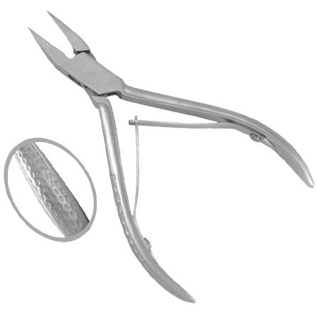 Arrow Pointed Ingrown Nipper With Double Spring 